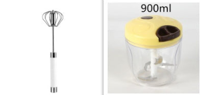 Semi-automatic Stainless Steel Egg Beater Hand Pressure - Smart Nest Gadgets