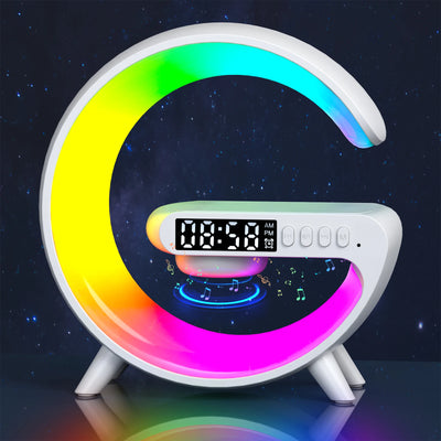 Multifunction Wireless Charger Pad Stand Speaker - Smart Nest Gadgets