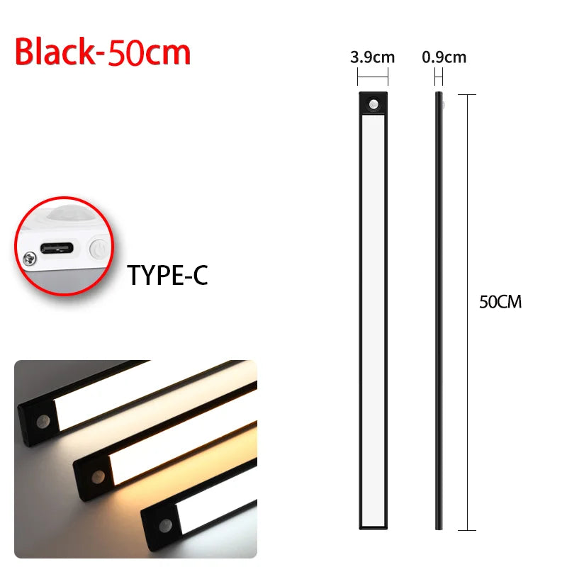 LED Motion Sensor Light Night Light Wireless USB Under - Smart Nest Gadgets