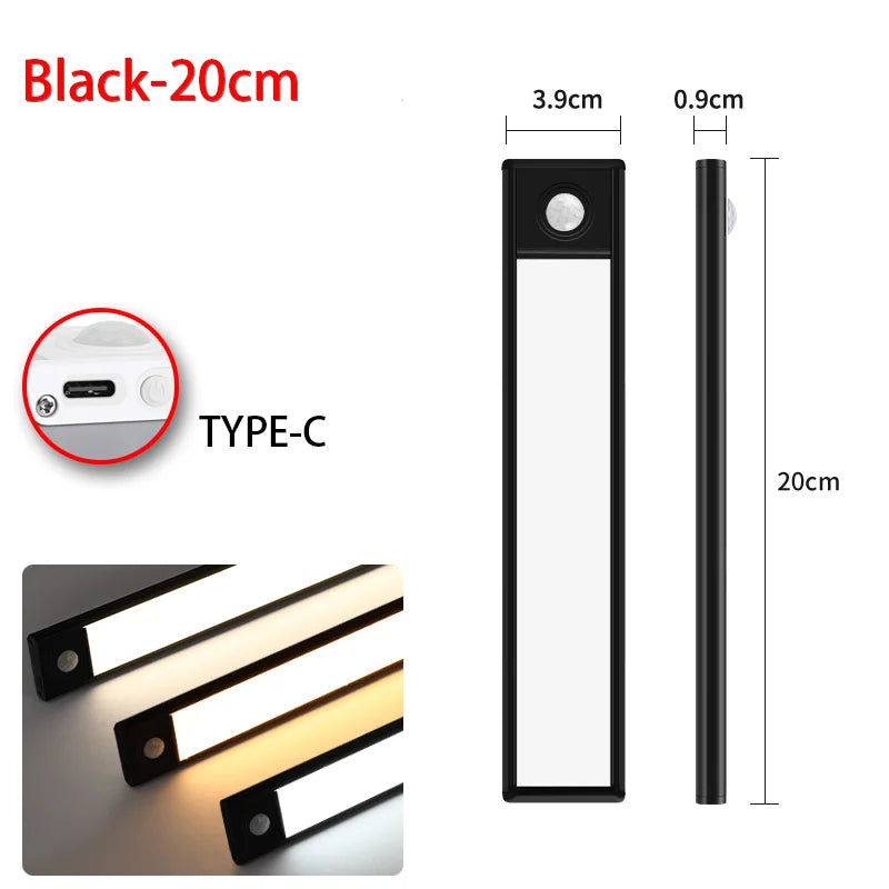 LED Motion Sensor Light Night Light Wireless USB Under - Smart Nest Gadgets