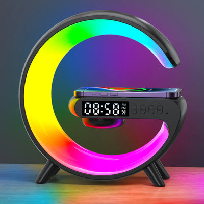 Multifunction Wireless Charger Pad Stand Speaker - Smart Nest Gadgets