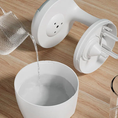 Anti-Gravity Water Droplet Humidifier LED Clock Display - Smart Nest Gadgets
