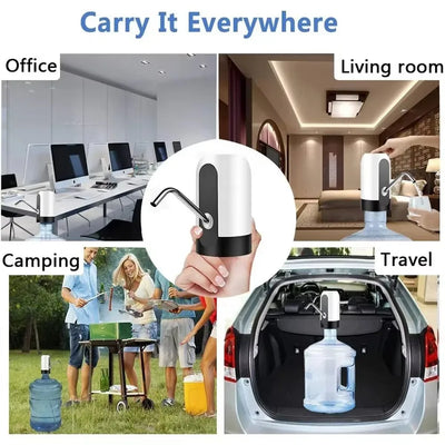 Water Bottle Pump Charging One Click Auto Switch - Smart Nest Gadgets