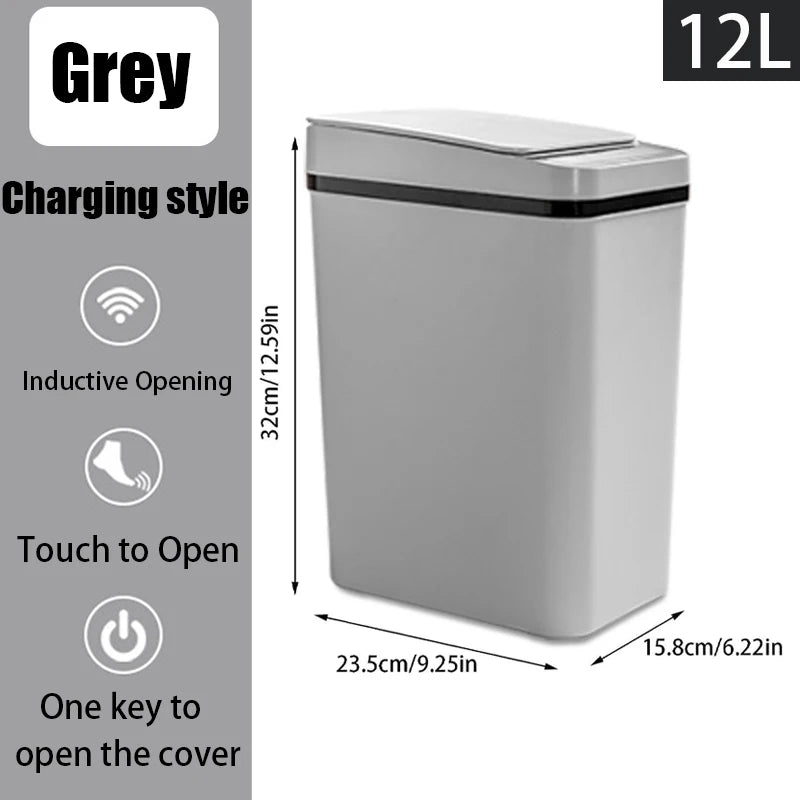 Bathroom Touchless Trash Motion Sensor-Activated - Smart Nest Gadgets