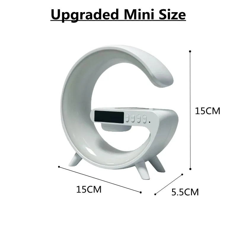 Multifunction Wireless Charger Pad Stand Speaker - Smart Nest Gadgets