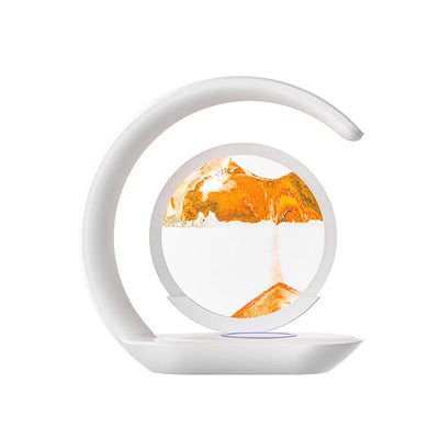 Quicksand Table Lamp Wireless Charging Desk Lamp - Smart Nest Gadgets