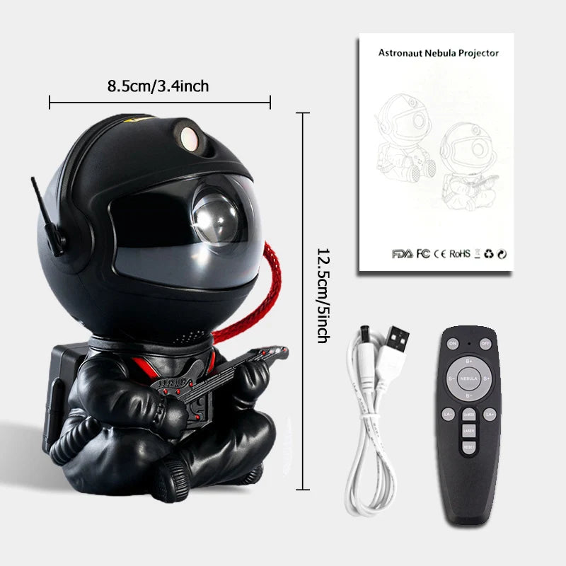Star Projector Galaxy Night Light Astronaut Space - Smart Nest Gadgets
