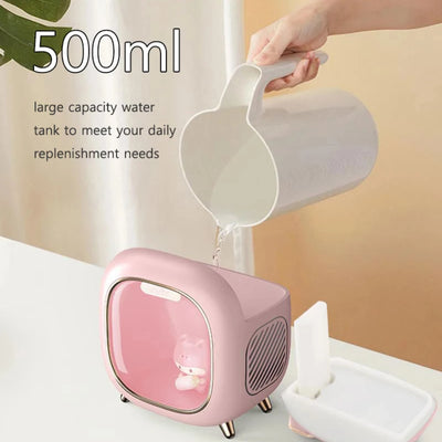 Moe Wa Humidifier Mini USB Double Spray Air Humidifier - Smart Nest Gadgets