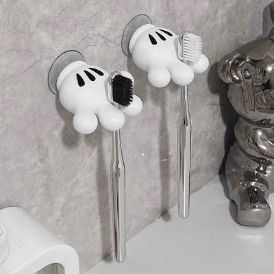 Cute Mickey Palm Toothbrush Holder Suction Cup - Smart Nest Gadgets