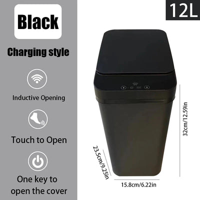 Bathroom Touchless Trash Motion Sensor-Activated - Smart Nest Gadgets