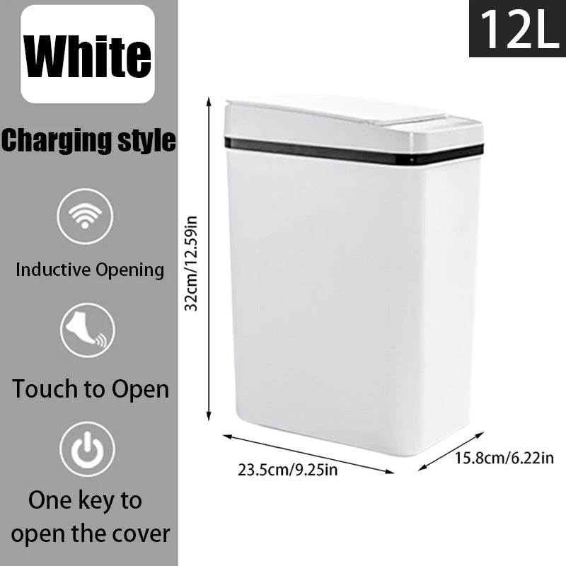 Bathroom Touchless Trash Motion Sensor-Activated - Smart Nest Gadgets