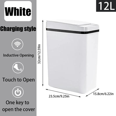 Bathroom Touchless Trash Motion Sensor-Activated - Smart Nest Gadgets