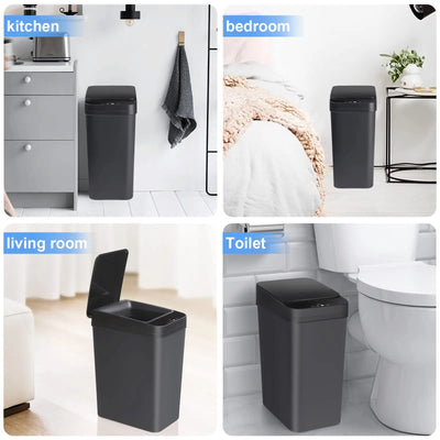 Bathroom Touchless Trash Motion Sensor-Activated - Smart Nest Gadgets