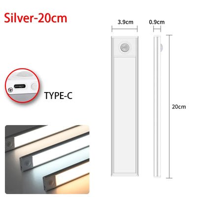 LED Motion Sensor Light Night Light Wireless USB Under - Smart Nest Gadgets